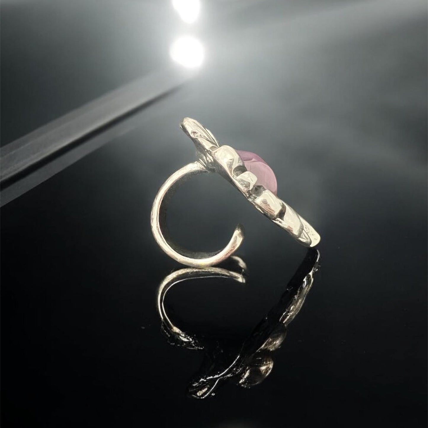 Otro Ring-Purple 西班牙花花戒指