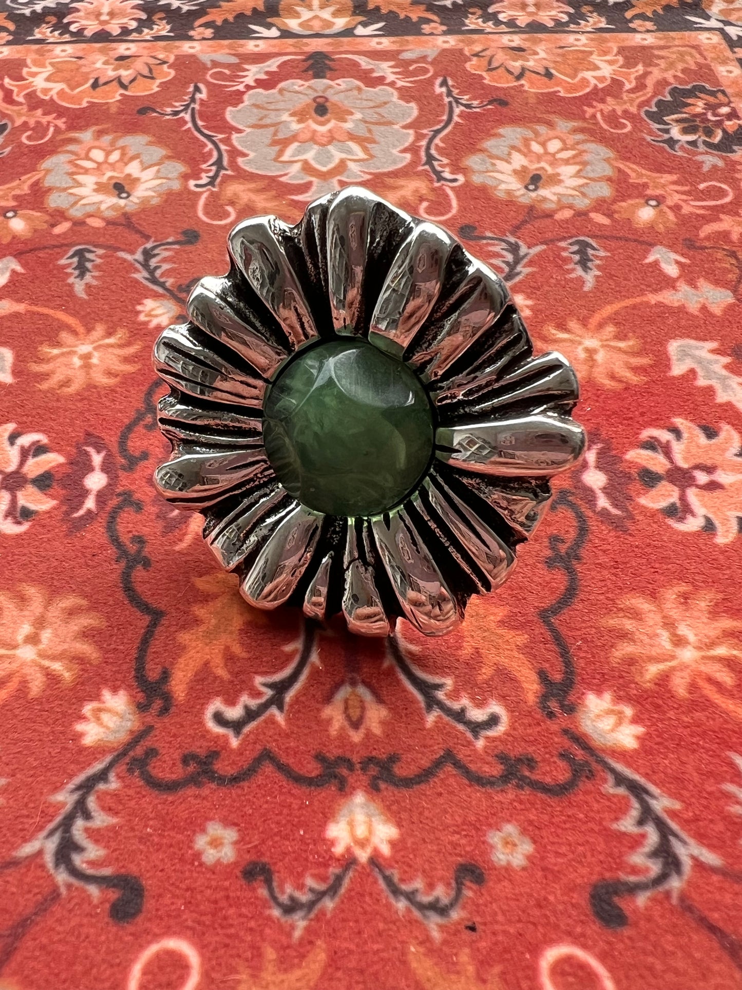 Otro Ring-Green 西班牙花花戒指