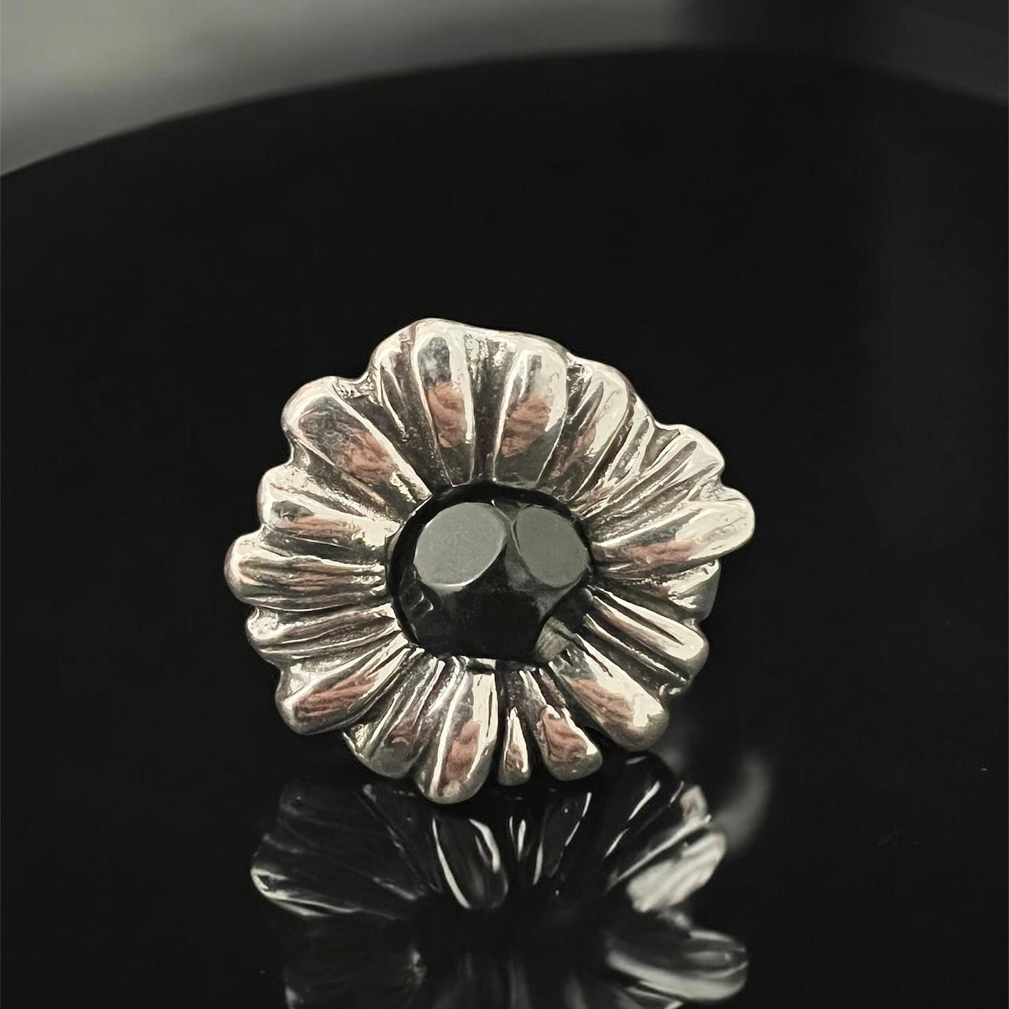 Otro Ring-Black 西班牙花花戒指