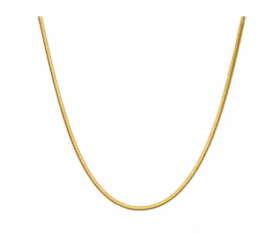 Snack Chain necklace gold